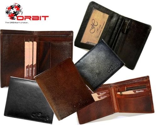 Genuine Leather Wallets, Packaging Type : Black Brown