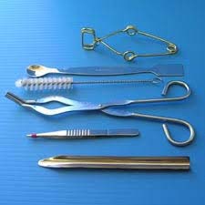 Polished Stainless Steel CORNSIL® Laboratory Tools, For Industrial, Color : Silver