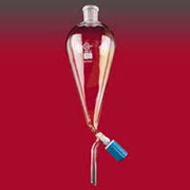 CORNSIL Glass Separating Funnels, Packaging Type : Box