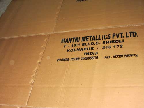 Printed Corrugated Boxes, Color : Brown