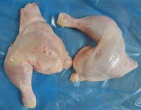 Frozen Chicken Leg Quarters