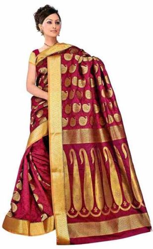 Designer sarees, Material : Soft Silk