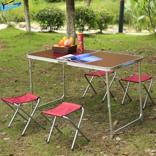 Fashion Durable Camping Table With Chair (Adjustable)
