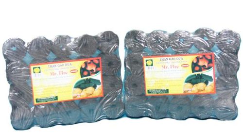 Coconut shell charcoal, Moisture : 5% – 7% (maximum)