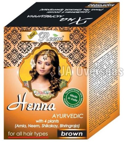 Ayurvedic Brown Hair Mehndi