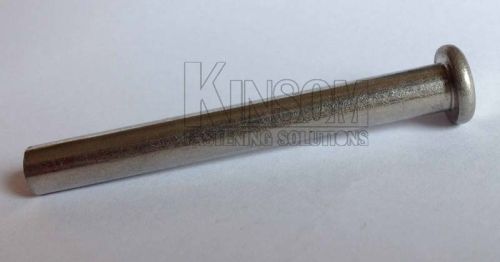 Stainless Steel Cold Formed Semi-tubular Rivets Customized