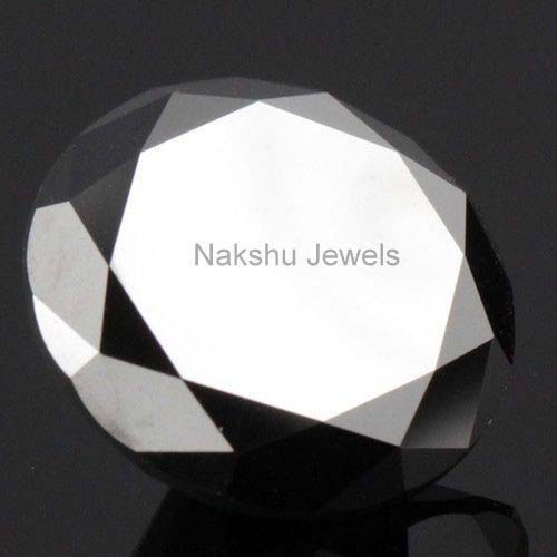 Light Black Moissanite Gemstones
