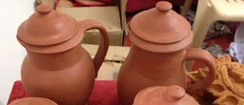 Terracotta Water Jug