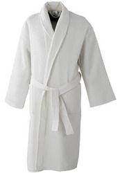 Cotton White Bathrobes, For Home, Hotel, Style : Dobby