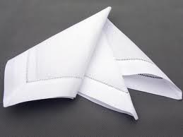 Rectangular Cotton White Table Napkins, For Home, Feature : Anti Bacterial, Disposable