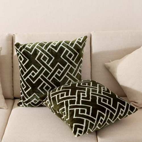 Rhombus 100% polyester Cushions 45*45cm, Brand Name : raiz