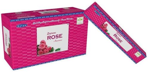 Satya Supreme Rose Incense Sticks