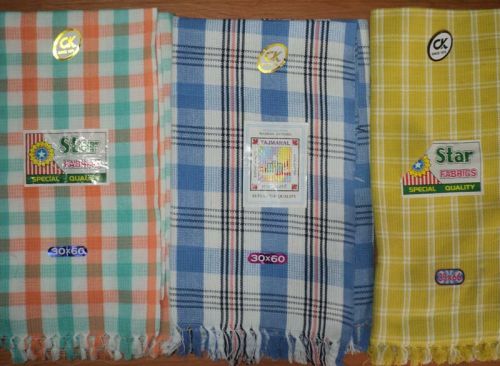 Plain Cotton Towel Set, Size : Multisize