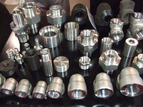 Metal High Pressure Forged Fittings, For Industrial, Color : Silver