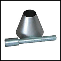 Sand Absorption Cone and Tamper