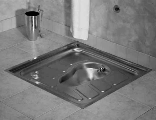Stainless Steel Lavatory Pan