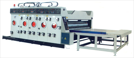 Semi Auto Water Based Ink Printing Attach With Slotting Machine