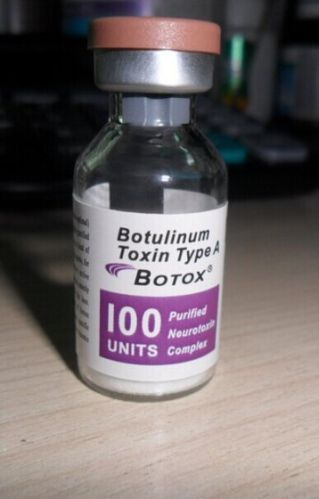 Botox injection, Packed in : glass bottle