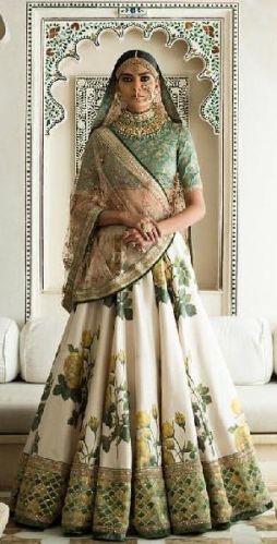 Digital Print Lehenga Choli - MZ7003, Length : 42