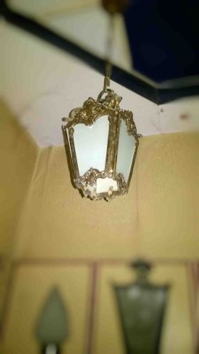 Brass Hanging Lantern