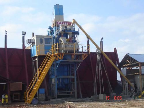 Static Concrete Batching Mixing Plant With Single Shaft Mixer (GEPL RMC - 30)