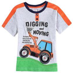Boys Round Neck Organic Cotton T-Shirts
