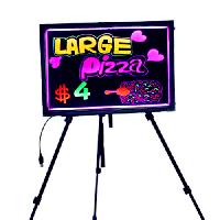 Acrylic LED Writing Board, Color : Black