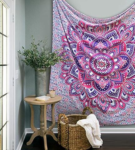 Hippy Beautiful Cotton Indian Mandala Wall Hanging