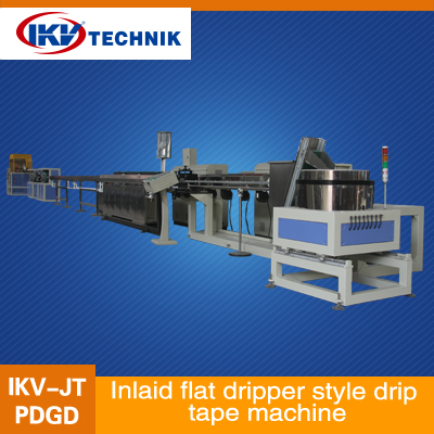 Inlaid Flat Dripper Style Drip Tape Machine