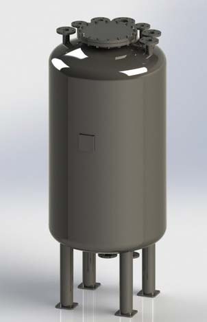 Pressure vessels, Working Pressure : 15-20 Bar