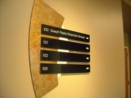 Interior Sign Boards