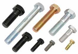 Hex Bolts, Material : High Tensile Steel