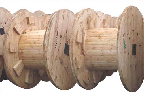 Wooden Cable Drum