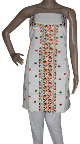 Silk Phulkari Kurti, Size : Upto 46