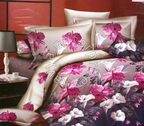 Kavya Enterprise. Chaina 3d Bedsheet, Technics : Good