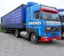 Road transportation services