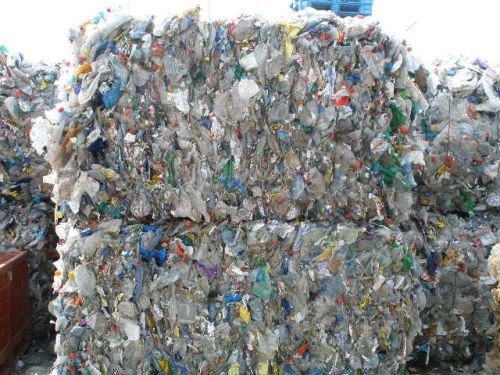 Clear Baled PET Bottle Scrap