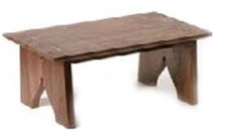Wooden Bench, Size : 45×40×120