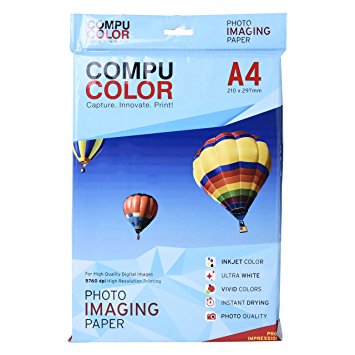Compu A4 Photo Imaging Paper, Pulp Material : Virgin Wood Pulp