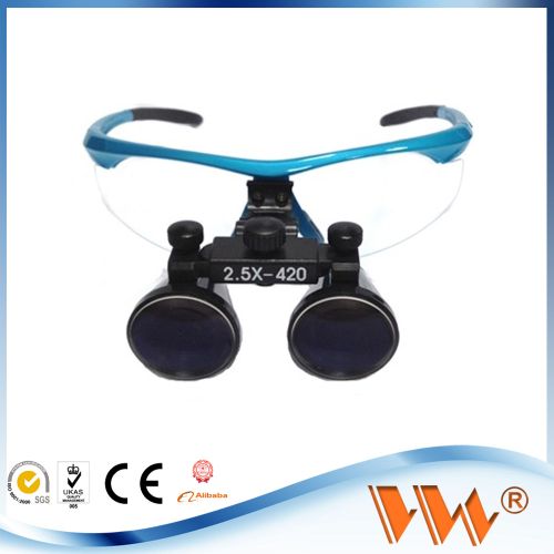 Dental Loupe With Headlight 3.5x 420mm Working Distance