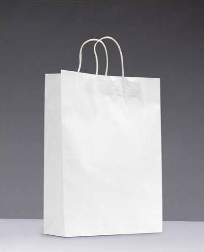 Plain Bleached Kraft Paper Bags, Feature : Easy To Carry, Light Weight