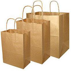 Kraft Paper Bags, Feature : Easy To Carry, Light Weight