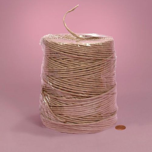 Plain Twisted Paper Rope, Color : White / Brown