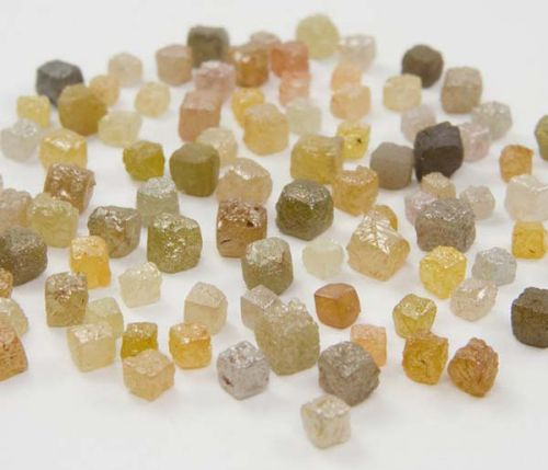 Loose Congo Cubes Rough Diamonds