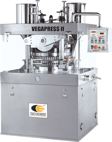 Vegapress Ii High Speed Rotary Tablet Press Cgmp