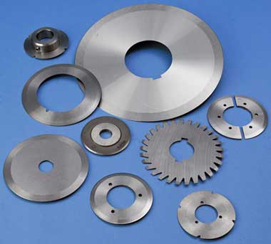 Round Carbon Steel Circular Knife, For Industrial Use, Variety : Double Edge, Single Edge