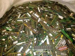 DDR1 Computer RAM Scrap, Condition : Used