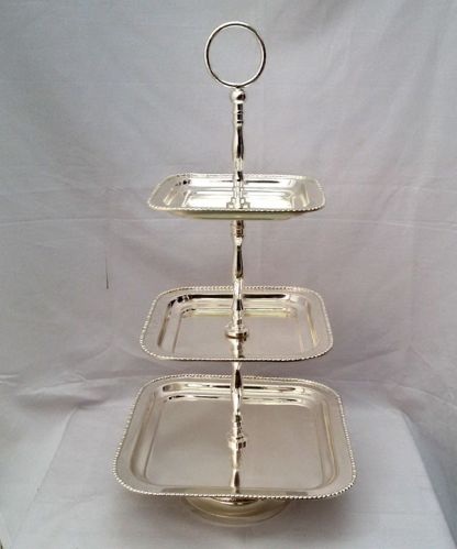 Silver Plated Cake Stands