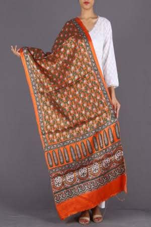 PURE TUSSER SILK PRINT