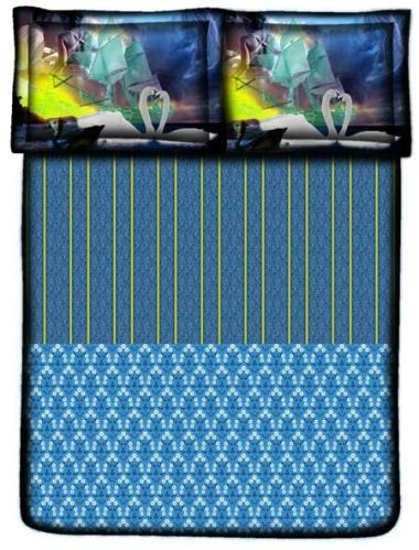 Cotton bedsheet, Pattern : Cartoon Print, Plain, Printed, Yarn Dyed